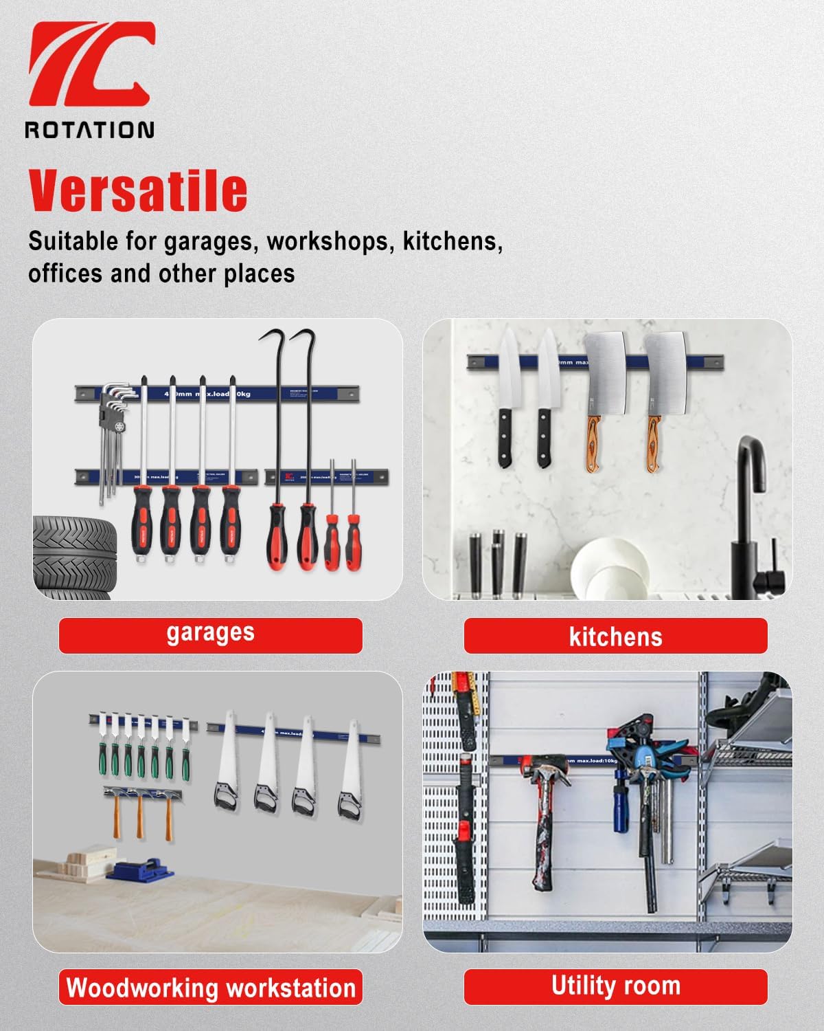 3pc Magnetic Tool Holder
