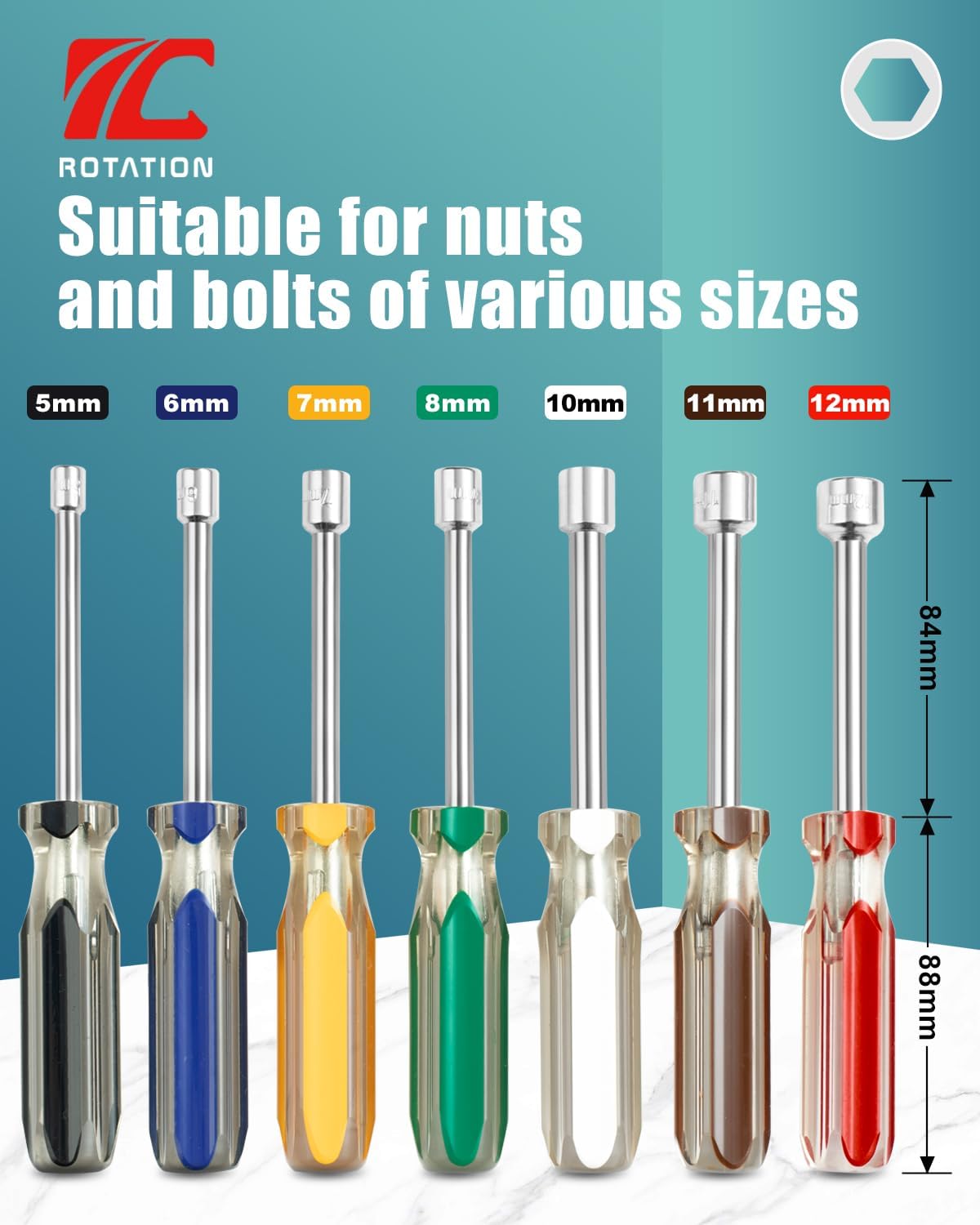 7pc Nut Driver Set (SAE)