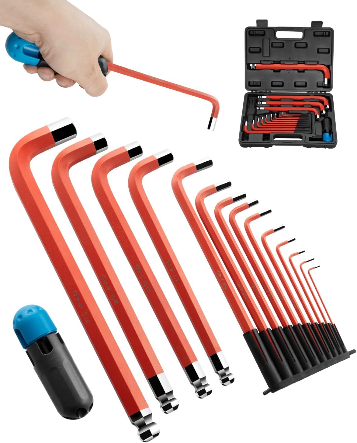 14pc Jumbo Hex Key Set (SAE)