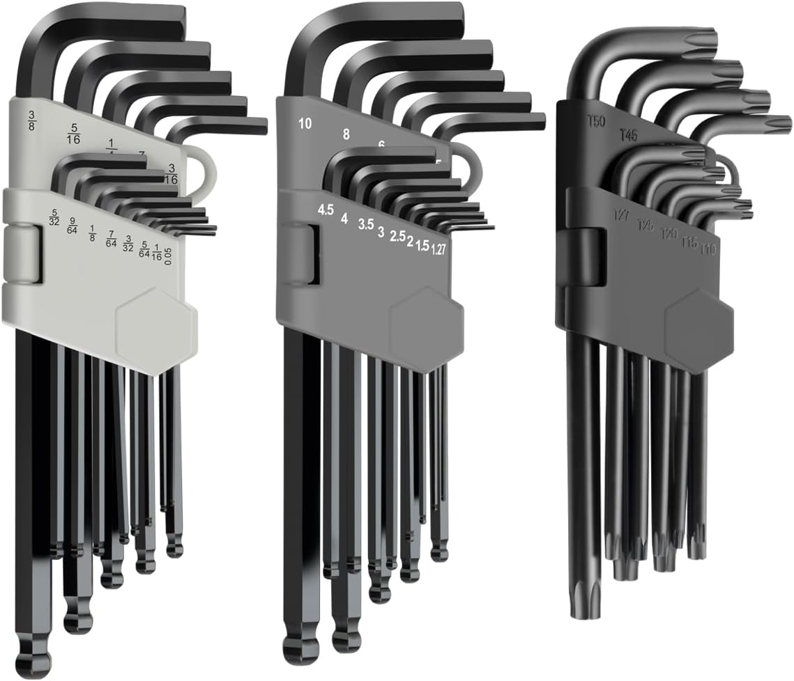 35pc Basic Hex Key Set