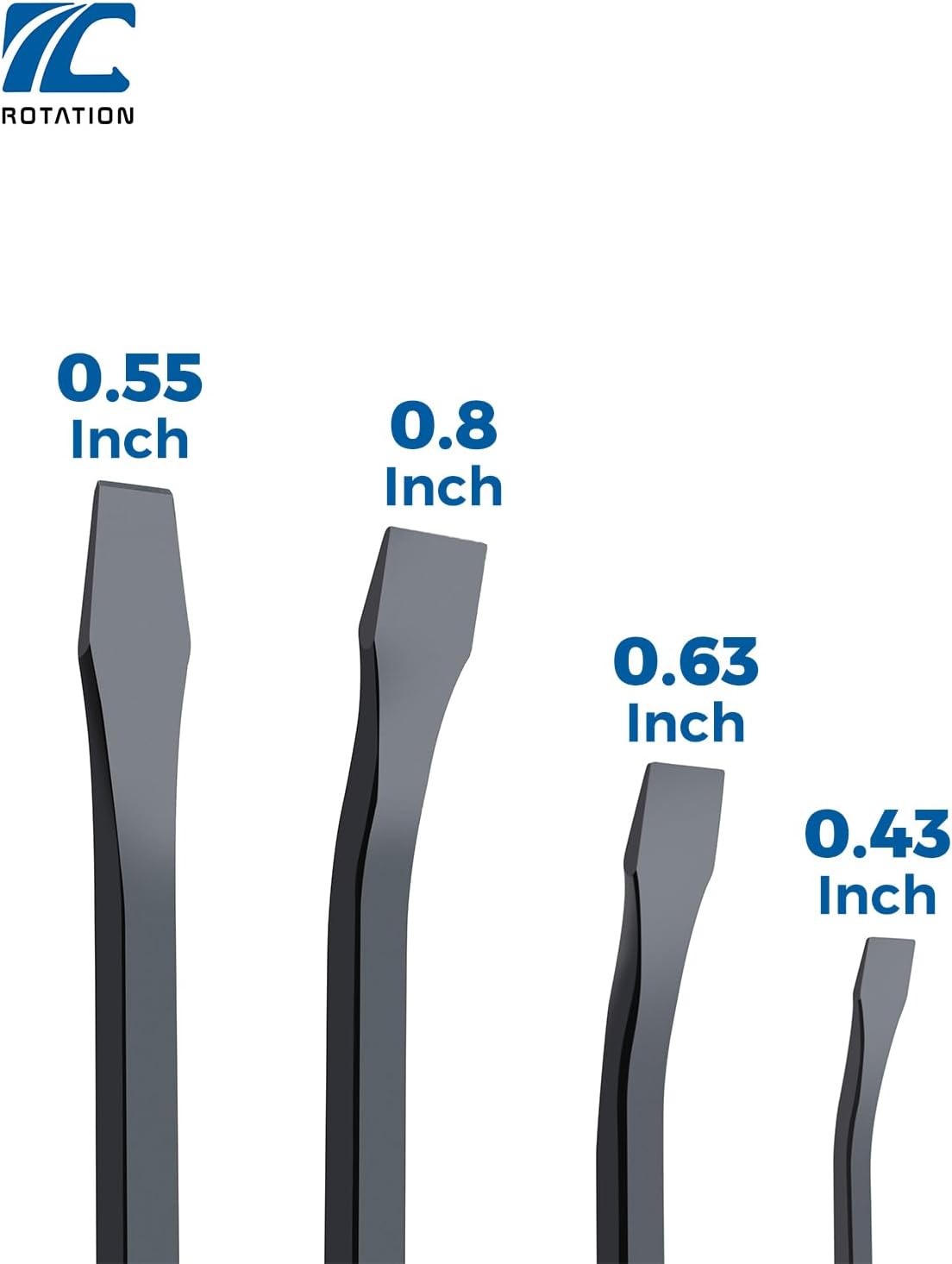 4pc pry bar set (short)
