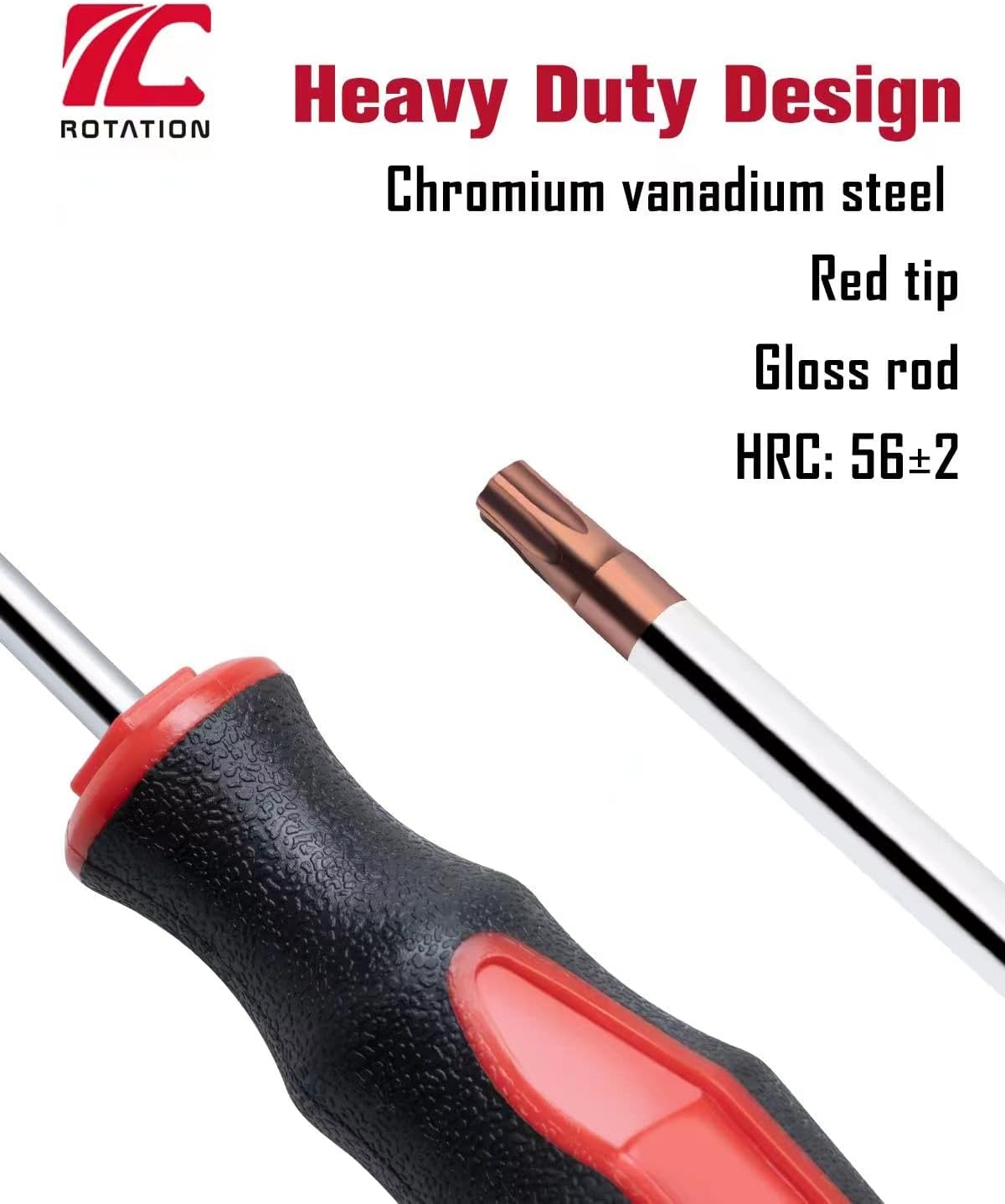 4pc torx screwdriver set (red tips)