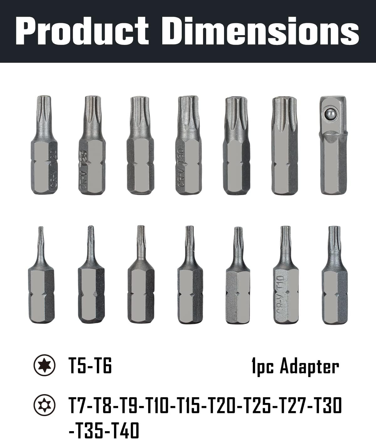 14pc bit set