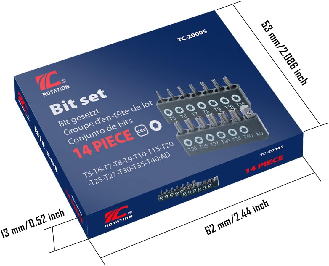 14pc bit set