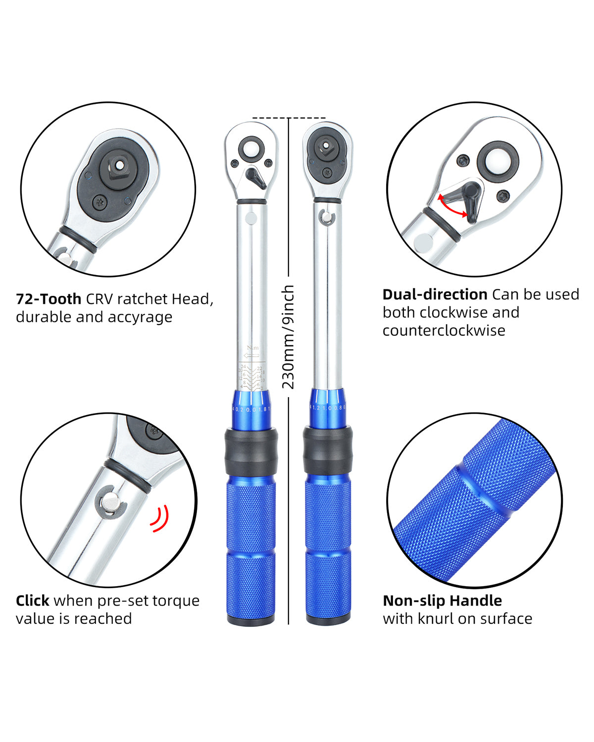 21pc Torque Wrench Set