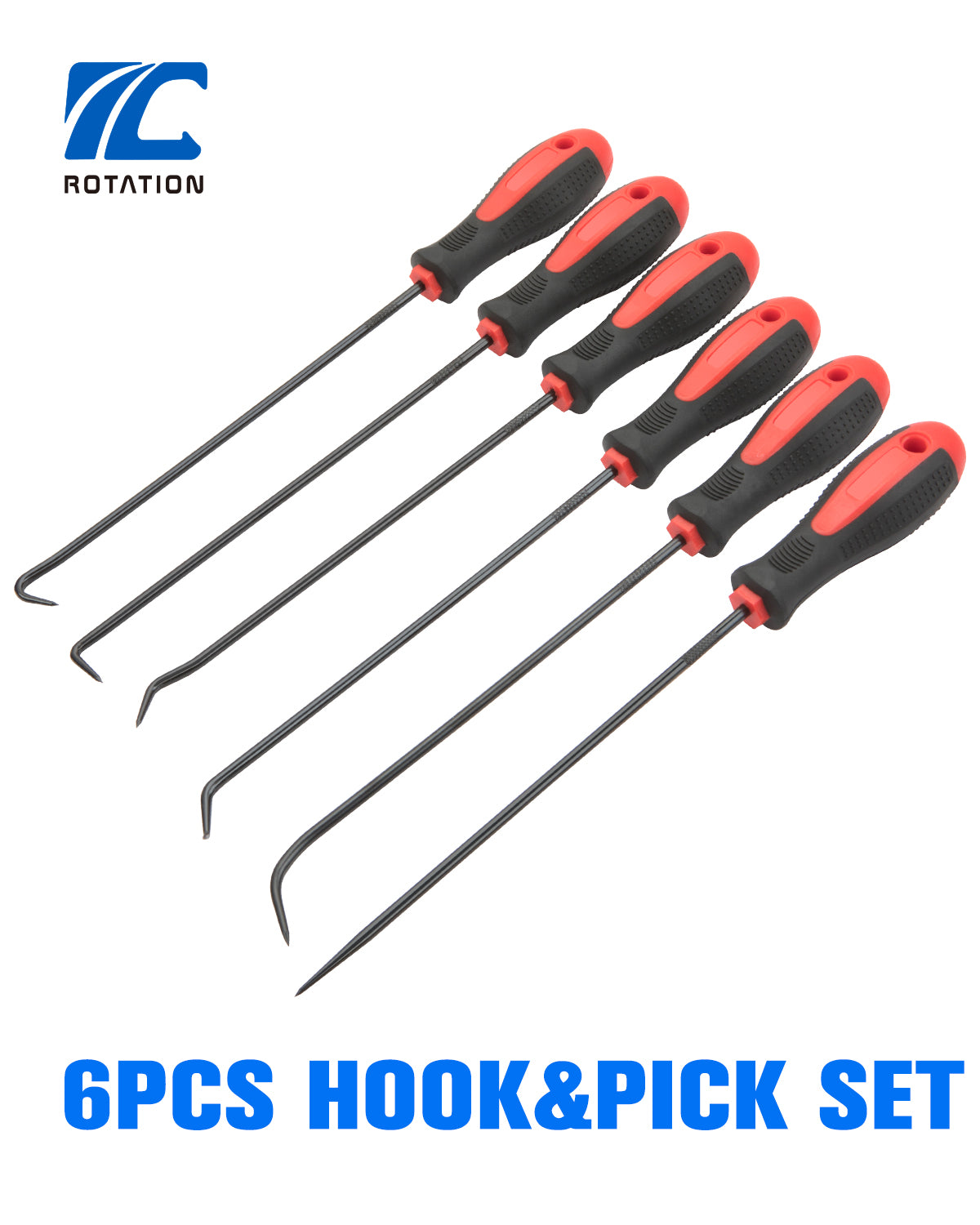 6pc Extra Long Hook & Pick Set