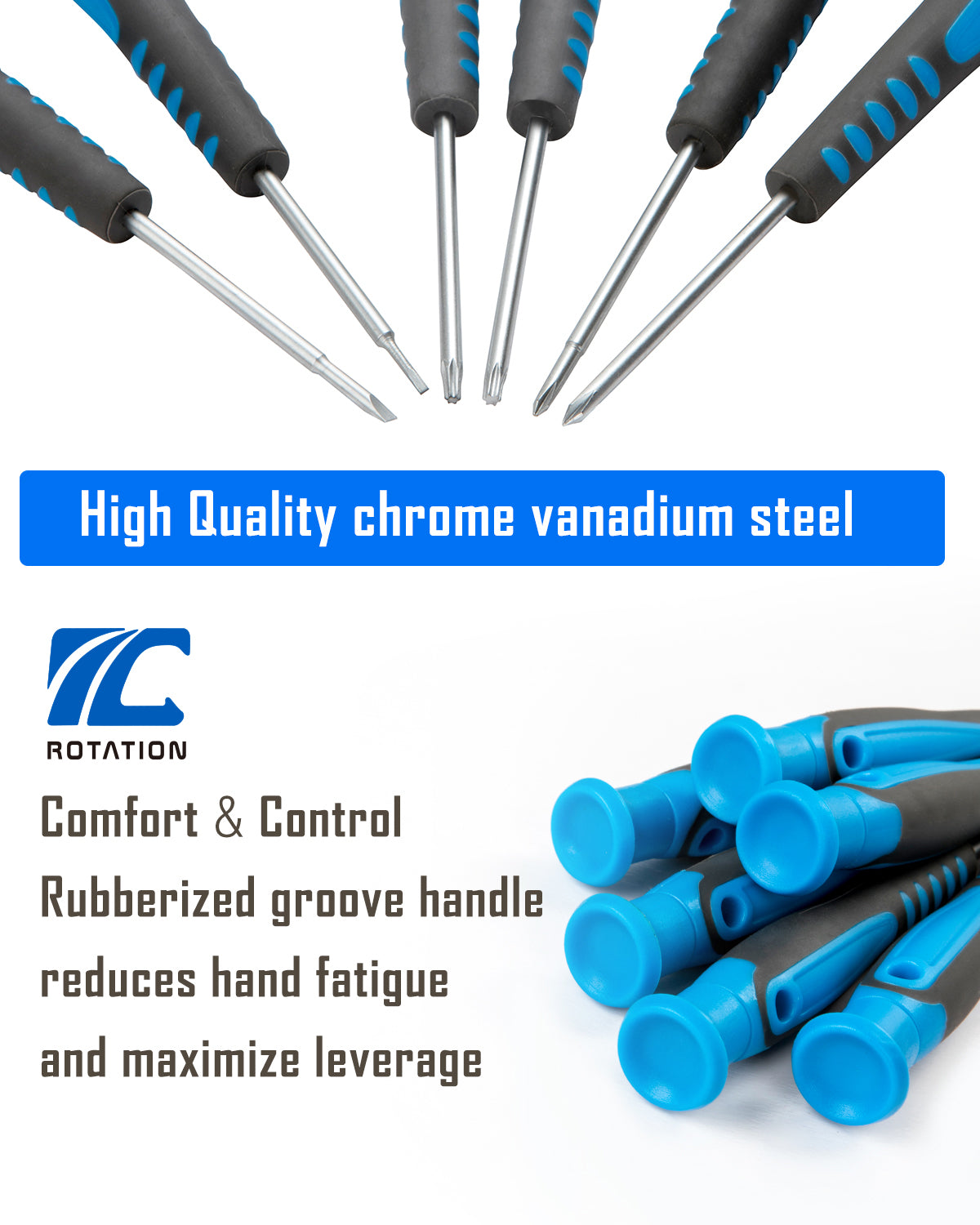 6pc Precision Screwdriver Set (Large)