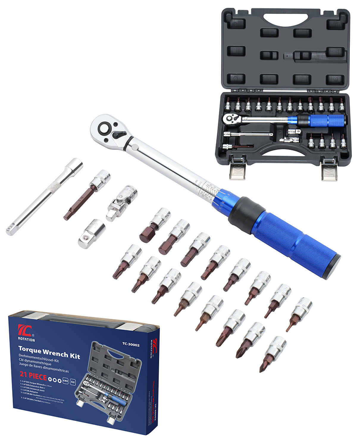 21pc Torque Wrench Set